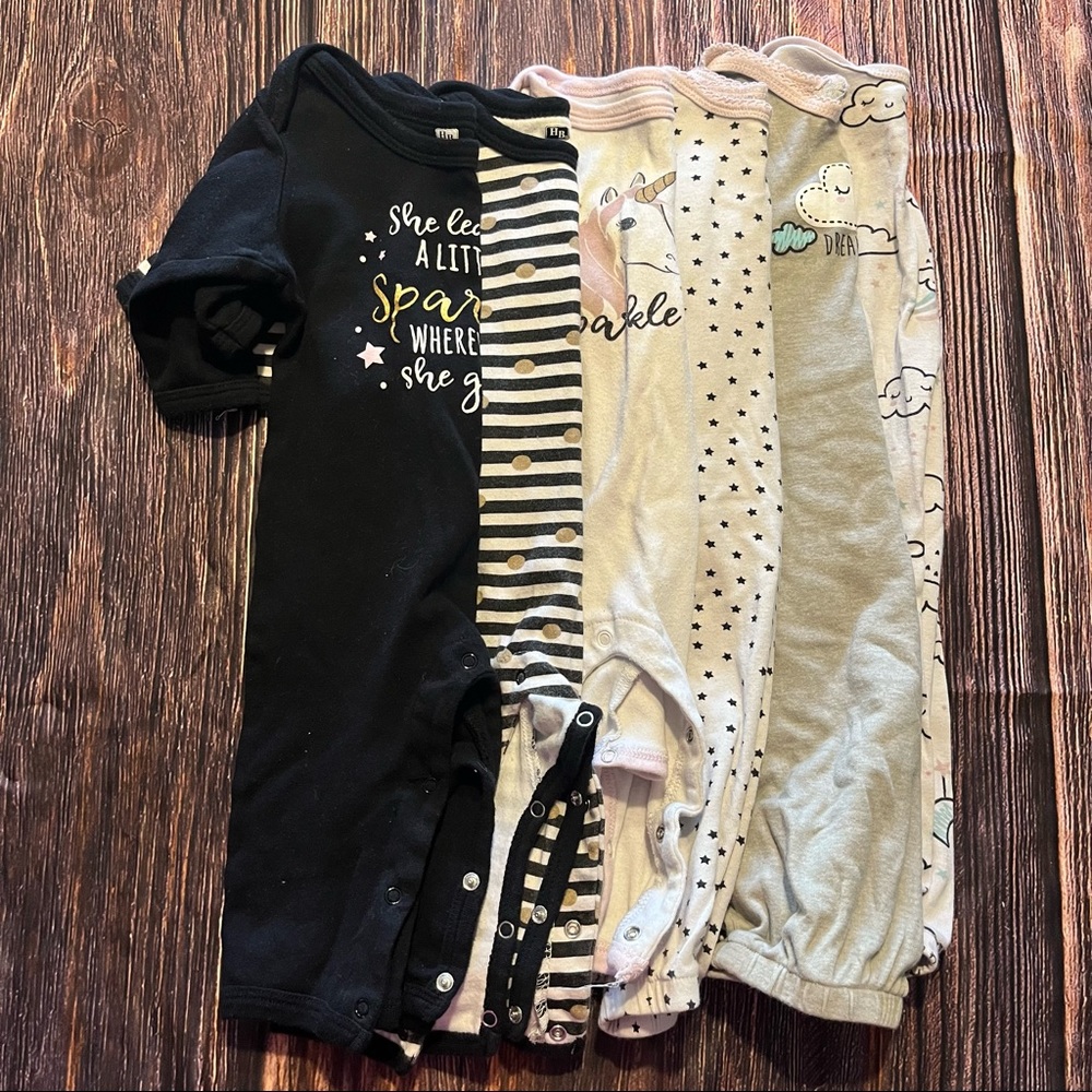 3-6 Months Gowns & Sleepers Bundle Deal!